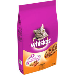 Whiskas Dry 1+ Chicken Adult Cat Food